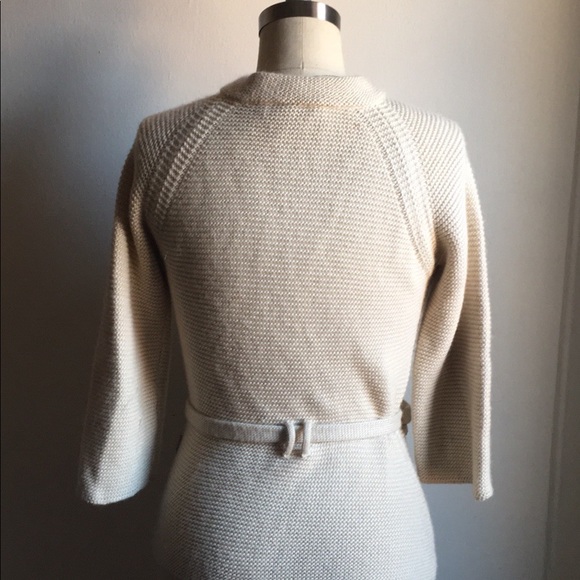 Vintage Burberry Alpaca Double Breasted Cardigan - Picture 6 of 8